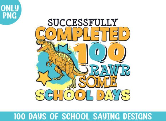 100 Days Dinosaur Graphics for Crafts