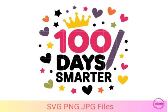 100 Days Smarter SVG: Graphics for Crafts