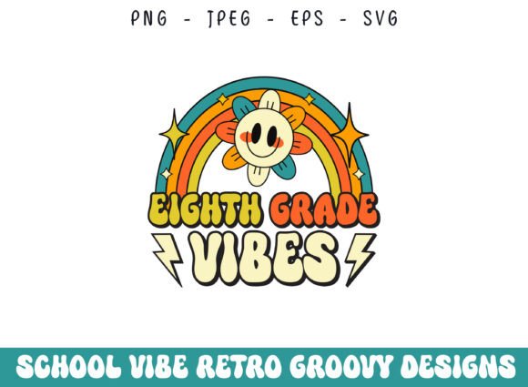 Eighth Grade Retro Vibes: Graphics for Crafts