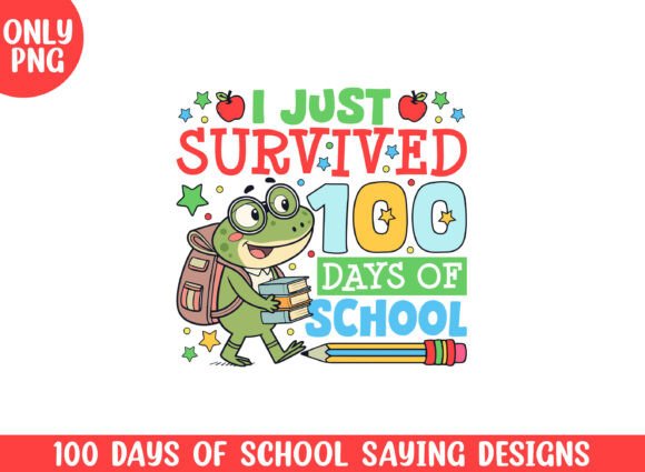 Frog Graphics for 100 Days Crafts