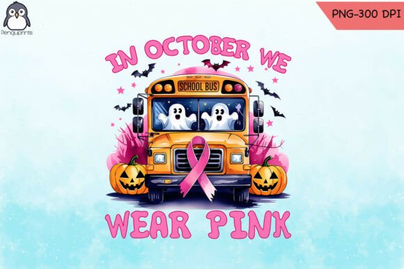 Graphics for Crafts: Breast Cancer Bus PNG
