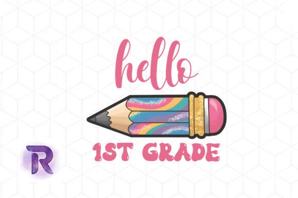 Hello 1st Grade Graphics for Crafts