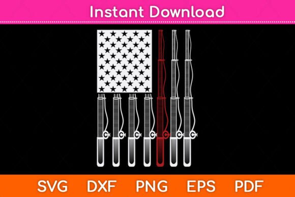 USA Flag Reel Cool Uncle Fishing Svg: Graphics for Crafts